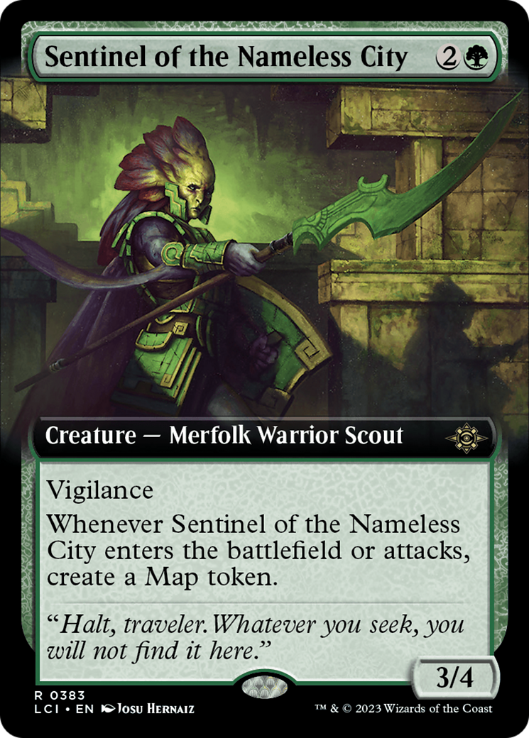 Sentinel of the Nameless City (Extended Art) [The Lost Caverns of Ixalan] | North Game Den