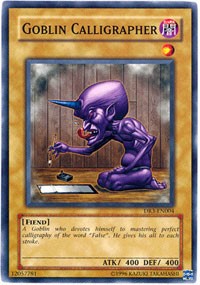 Goblin Calligrapher [DR3-EN004] Common | North Game Den
