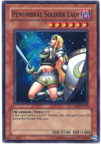 Penumbral Soldier Lady [DR3-EN033] Super Rare | North Game Den