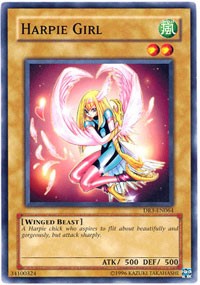 Harpie Girl [DR3-EN064] Common | North Game Den