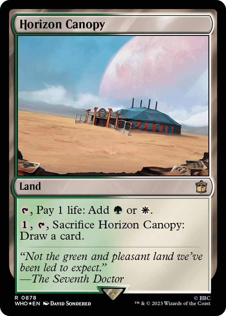 Horizon Canopy (Surge Foil) [Doctor Who] | North Game Den