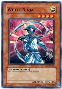 White Ninja [DR3-EN205] Common | North Game Den