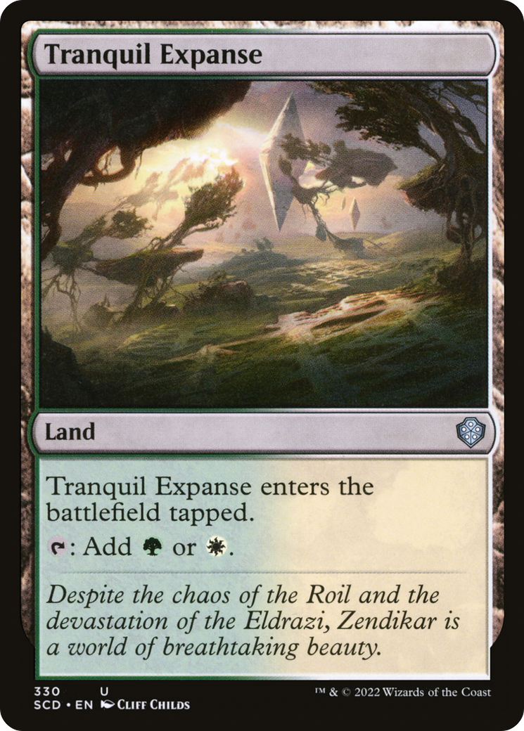 Tranquil Expanse [Starter Commander Decks] | North Game Den