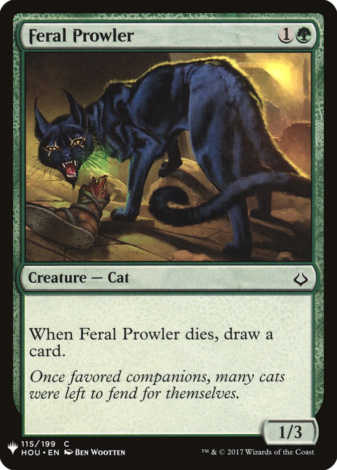 Feral Prowler [Mystery Booster] | North Game Den