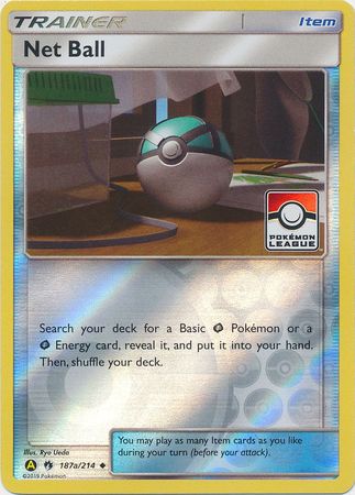 Net Ball (187a/214) (League Promo) [Sun & Moon: Lost Thunder] | North Game Den