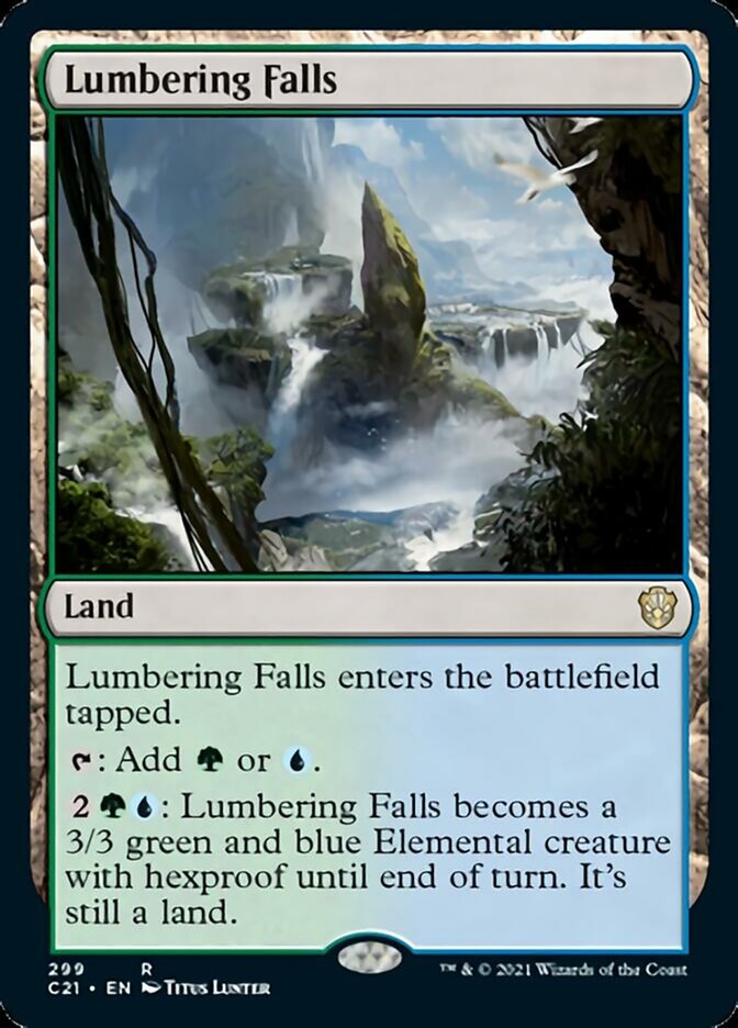 Lumbering Falls [Commander 2021] | North Game Den