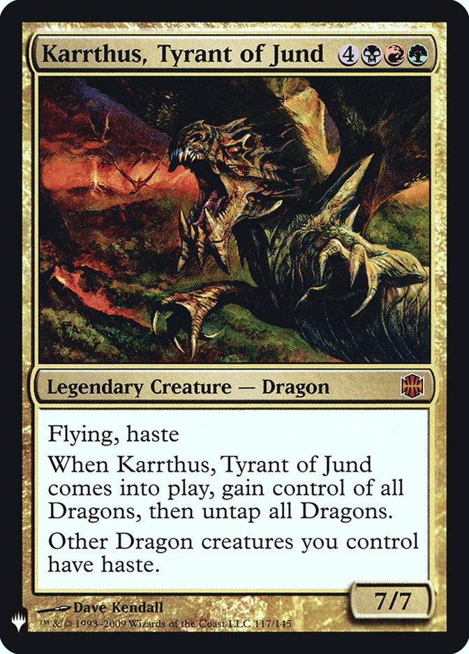 Karrthus, Tyrant of Jund [Mystery Booster] | North Game Den