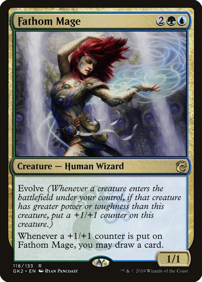 Fathom Mage [Ravnica Allegiance Guild Kit] | North Game Den