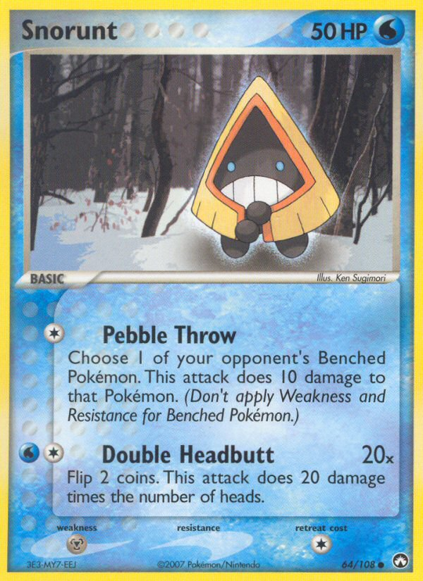 Snorunt (64/108) [EX: Power Keepers] | North Game Den