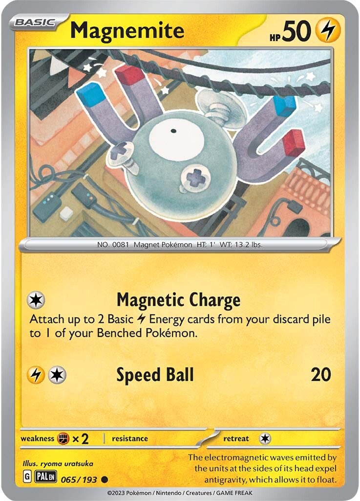 Magnemite (065/193) [Scarlet & Violet: Paldea Evolved] | North Game Den