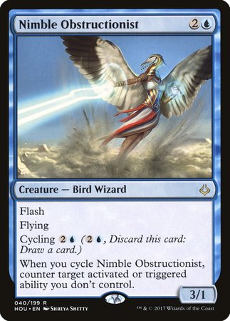 Nimble Obstructionist [Hour of Devastation] | North Game Den