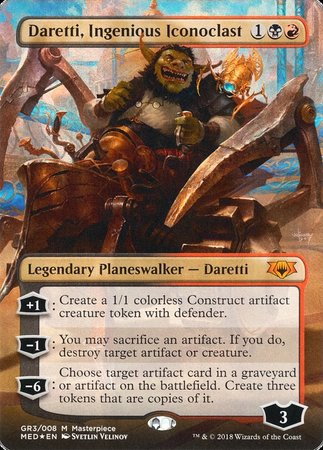 Daretti, Ingenious Iconoclast [Mythic Edition] | North Game Den