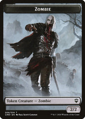 Treasure // Zombie Token [Commander Legends Tokens] | North Game Den