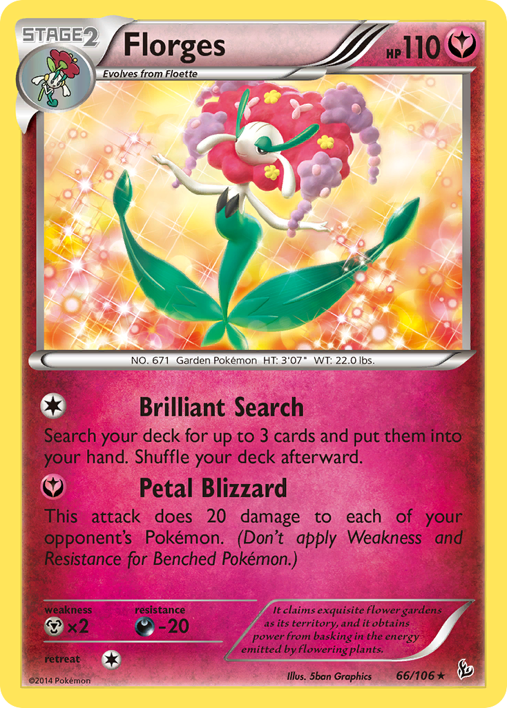 Florges (66/106) [XY: Flashfire] | North Game Den