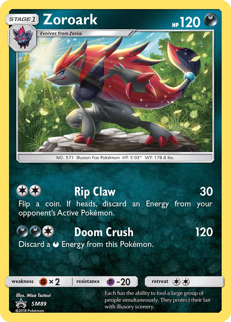 Zoroark (SM89) [Sun & Moon: Black Star Promos] | North Game Den