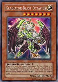 Gladiator Beast Octavius [GLAS-EN000] Secret Rare | North Game Den