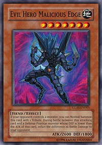 Evil Hero Malicious Edge [GLAS-EN003] Super Rare | North Game Den