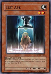 Test Ape [GLAS-EN025] Common | North Game Den