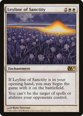 Leyline of Sanctity [Magic 2011] | North Game Den