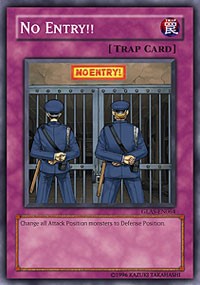 No Entry! [GLAS-EN064] Common | North Game Den