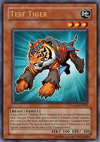 Test Tiger [GLAS-EN082] Ultra Rare | North Game Den