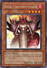 Royal Firestorm Guards [GLAS-EN087] Secret Rare | North Game Den