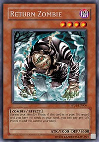 Return Zombie [PP01-EN006] Secret Rare | North Game Den