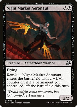 Night Market Aeronaut [Aether Revolt] | North Game Den