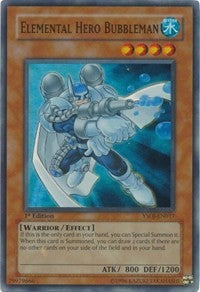 Elemental HERO Bubbleman [YSDJ-EN017] Super Rare | North Game Den