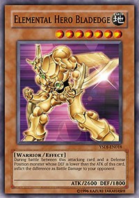 Elemental HERO Bladedge [YSDJ-EN018] Common | North Game Den