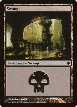 Swamp (86) [Duel Decks: Izzet vs. Golgari] | North Game Den