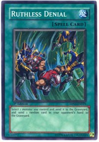 Ruthless Denial [DP04-EN024] Super Rare | North Game Den