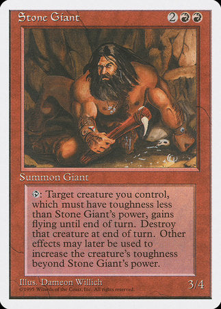 Stone Giant [Fourth Edition] | North Game Den