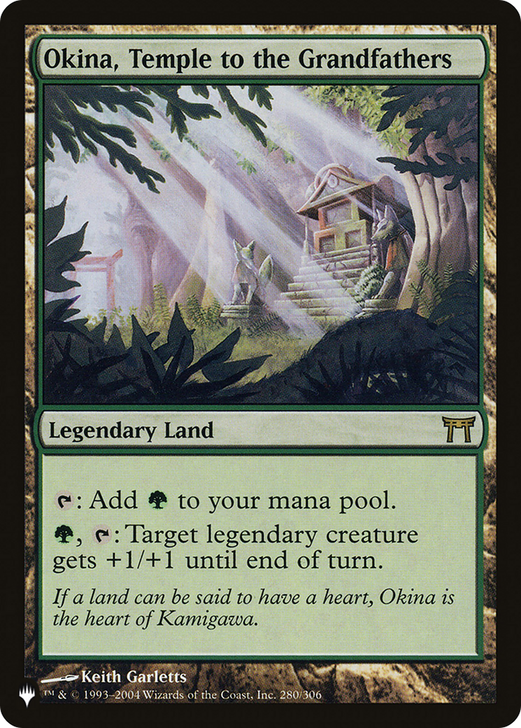 Okina, Temple to the Grandfathers [The List] | North Game Den
