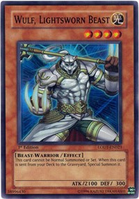 Wulf, Lightsworn Beast [LODT-EN023] Super Rare | North Game Den