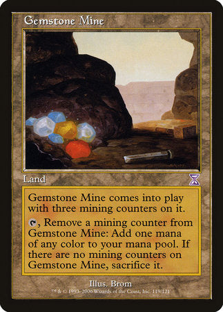 Gemstone Mine [Time Spiral Timeshifted] | North Game Den