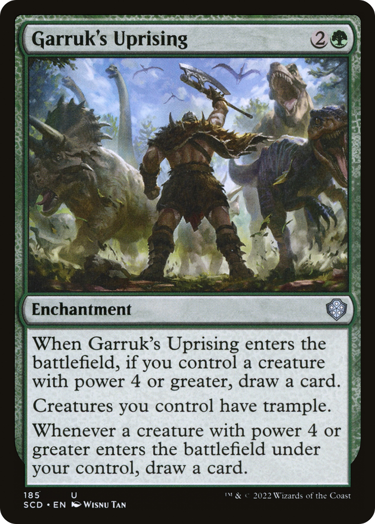 Garruk's Uprising [Starter Commander Decks] | North Game Den