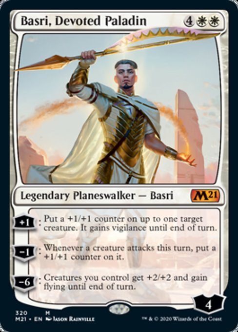 Basri, Devoted Paladin [Core Set 2021] | North Game Den