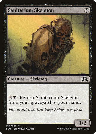 Sanitarium Skeleton [Shadows over Innistrad] | North Game Den