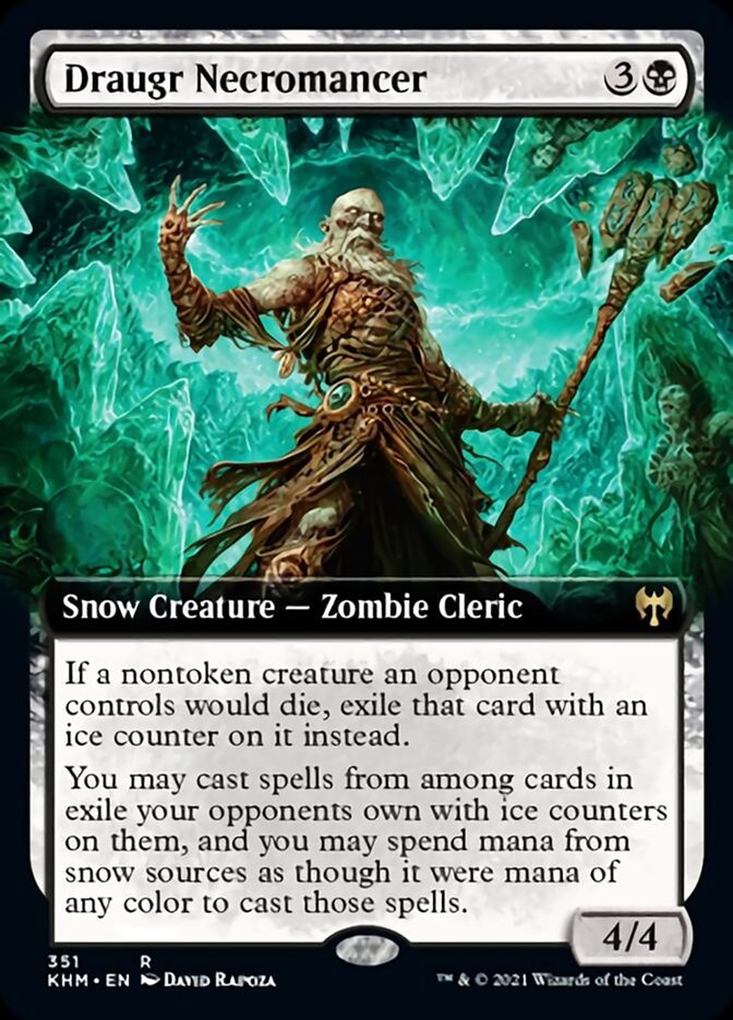 Draugr Necromancer (Extended Art) [Kaldheim] | North Game Den