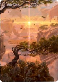 Windswept Heath Art Card [Zendikar Rising Art Series] | North Game Den