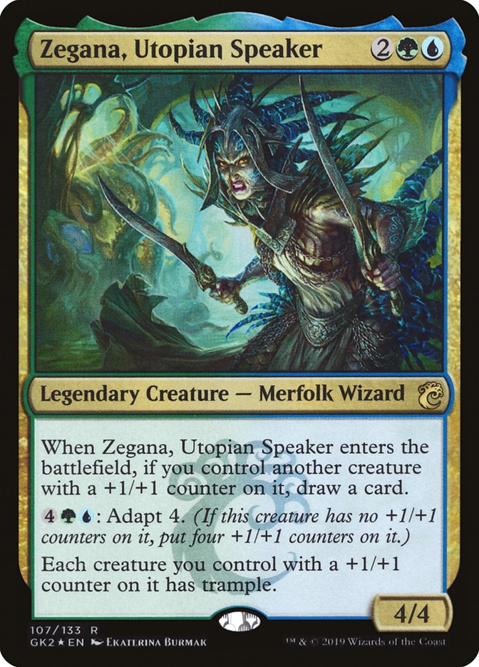 Zegana, Utopian Speaker [Ravnica Allegiance Guild Kit] | North Game Den