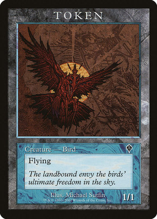 Bird Token (Invasion) [Magic Player Rewards 2001] | North Game Den