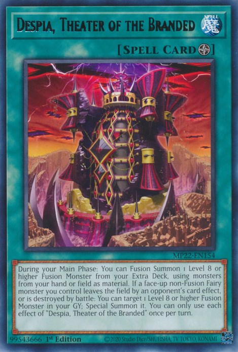 Despia, Theater of the Branded [MP22-EN154] Rare | North Game Den