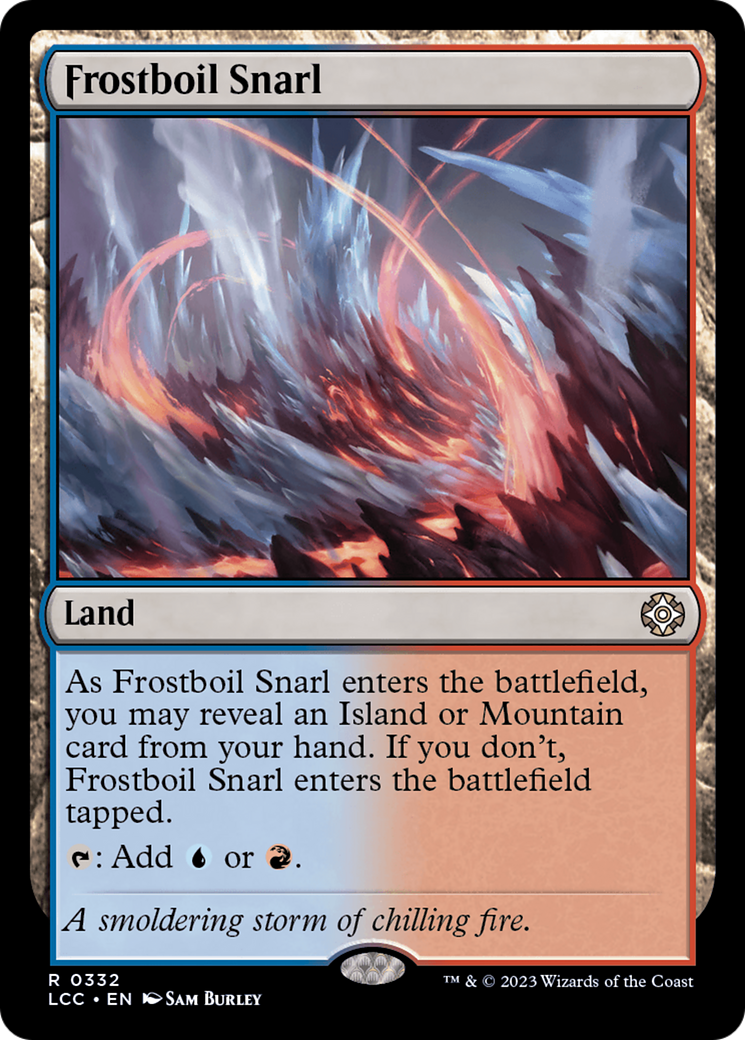 Frostboil Snarl [The Lost Caverns of Ixalan Commander] | North Game Den