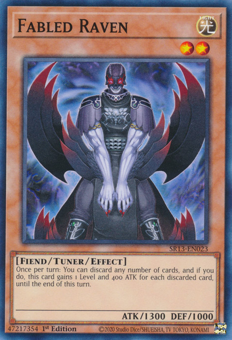 Fabled Raven [SR13-EN023] Common | North Game Den