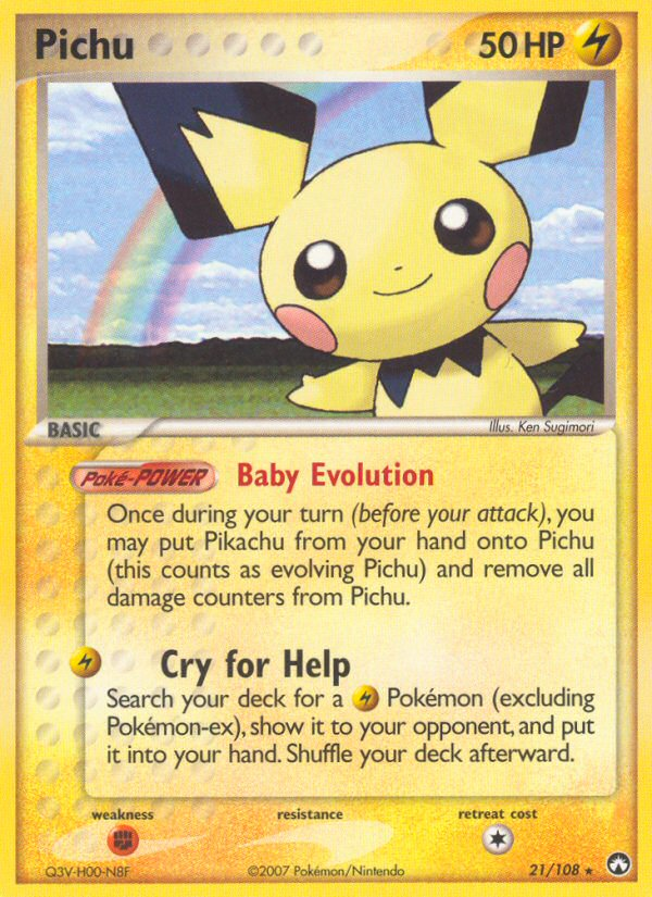 Pichu (21/108) [EX: Power Keepers] | North Game Den