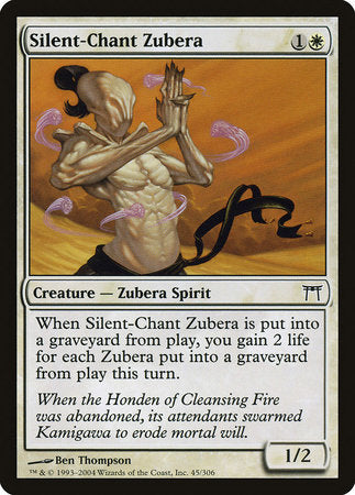 Silent-Chant Zubera [Champions of Kamigawa] | North Game Den