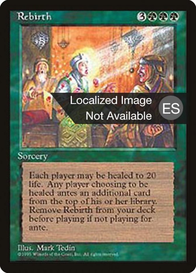 Rebirth [Fourth Edition (Foreign Black Border)] | North Game Den