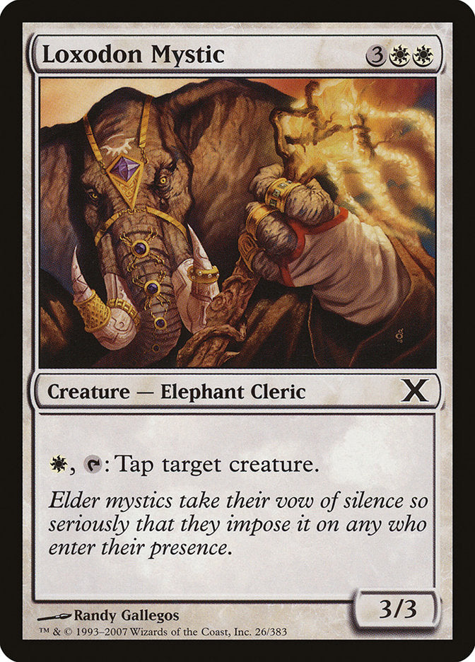 Loxodon Mystic [Tenth Edition] | North Game Den